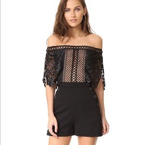 Worn once Self Portrait Romper